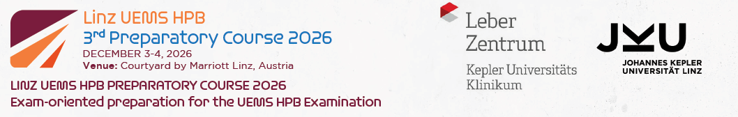 Linz UEMS HPB Preparatory Course 2026. December 3-4, 2026